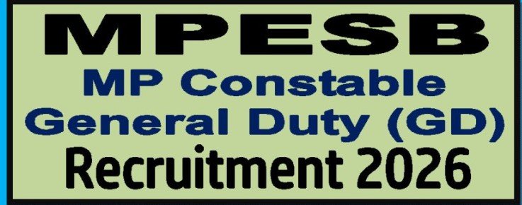 MPESB MP Police Constable Online Form 2026 for 7500 Post