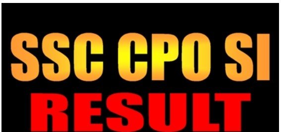 SSC CPO SI Result 2025 Paper I Marks, Final Answer Key 2026
